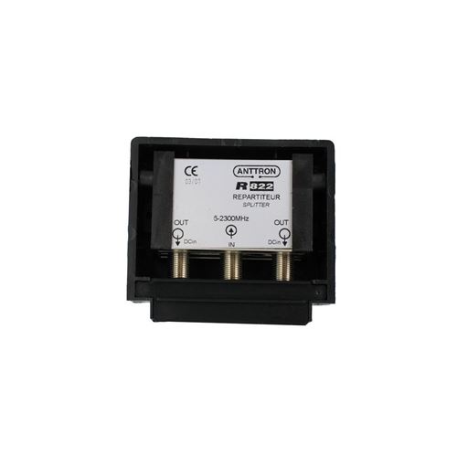 Repartiteur Extérieur 5-2150 Mhz : 2 Sorties - Étanche Anttron - R822