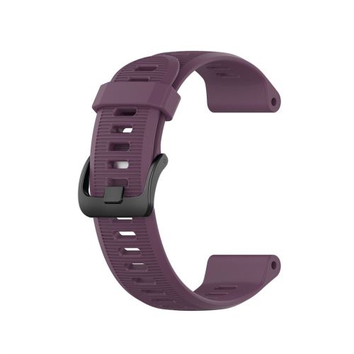 Bracelet de montre Compatible avec Garmin Forerunner 945/935 / Fenix ​​5 / Plus, Silicone - Violet
