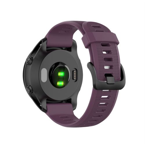 Bracelets connectés GENERIQUE Bracelet de montre en silicone simple pour Garmin  Fenix 5Plus/ Fenix5/ Forerunner935/ Quatix5 - Noir