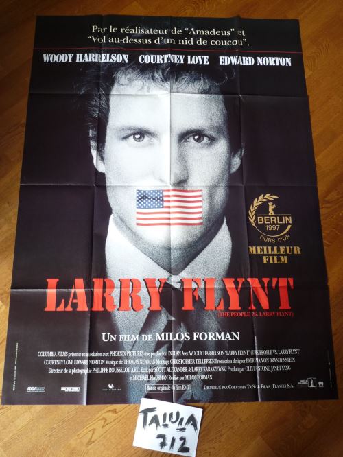 Larry Flint AFFICHE CINEMA ORIGINALE