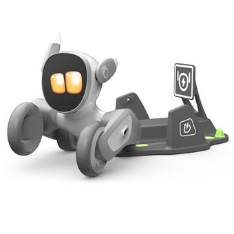 Chien Robot IA Interactif – Rechargeable USB, Commande Vocale, Télécommande 2,4 GHz, Marche/danse/tours, Pour Enfant 6 Ans+