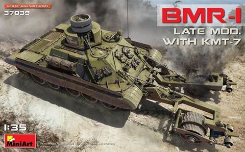 Bmr-1 Late Mod. With Kmt-7 - 1:35e - Miniart