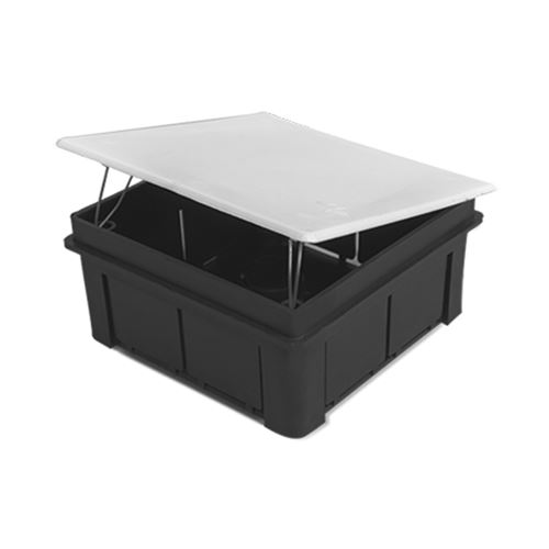 Ledkia Caja de Empalme y Derivación Empotrable 105x105x51 mm Blanco