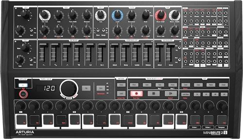 Arturia MINIBRUTE2S-BK - Synthétiseur analogique semi modulaire - Noir