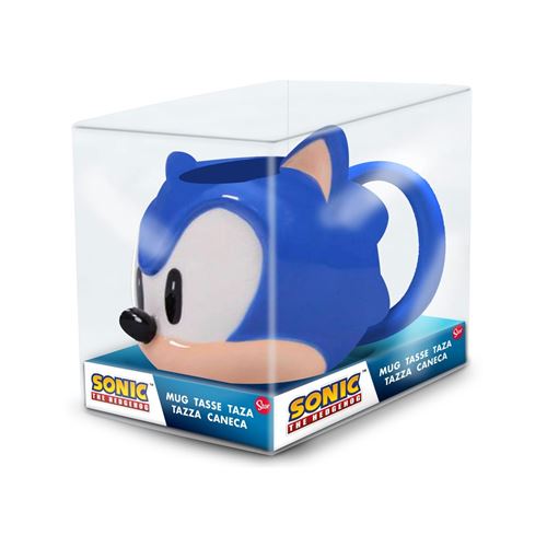 Sonic The Hedgehog - Mug 3D Sonic 385 Ml
