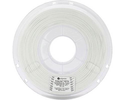 Polymaker 70634 Polymaker PolyLite PETG White / 2,85 mm / 1 KG Filament PETG 2.85 mm 1 kg blanc PolyLite