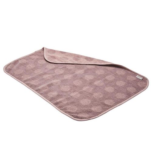 Leander - Serviette MATTY en coton BIO, Rose de Bois