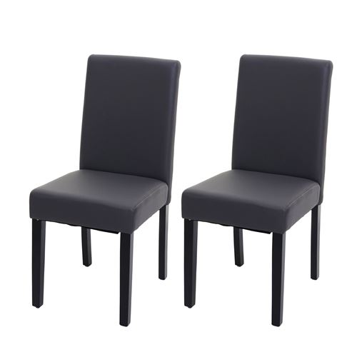 Mendler - Chaise - Intérieur - Gris - 90 cm - Lot de 2 - Image 3