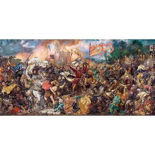Puzzle 4000 pièces : La bataille de Grunwald, Jan Matejko Castorland
