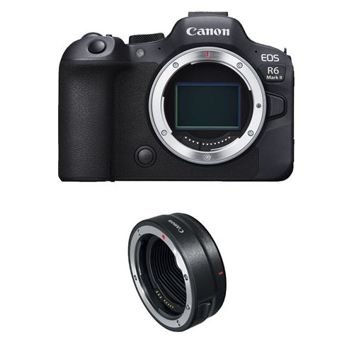 Eos R6 Mark II Nu + Bague Ef-Eos-R