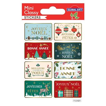 Stickers - Étiquettes de Noël - 1