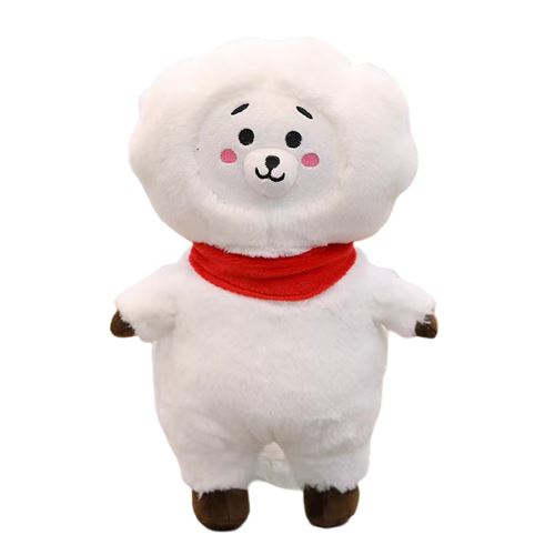 Poupée en peluche BTS Bangtang Boys Van RJ Jim 45 cm