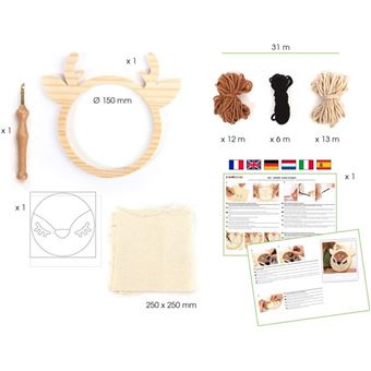 Kit Graine Créative punch needle biche 150 mm