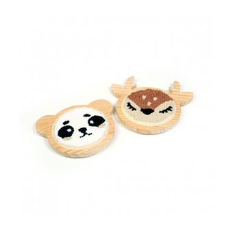 Kit Graine Créative punch needle biche 150 mm