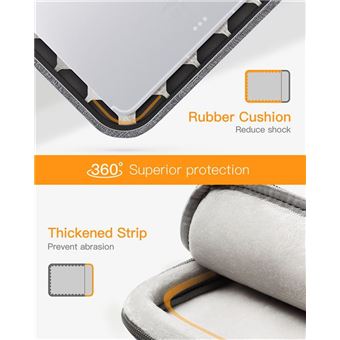 Housse de protection à 360° pour ordinateur portable 15,6 pouces