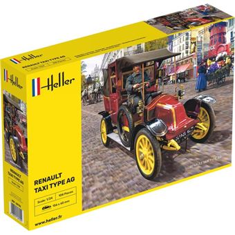 Renault Taxi Type Ag - 1:24e - Heller - 1