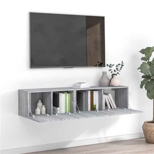 Vidaxl Gris Ensemble Meubles Tv - Sonoma - Image 3