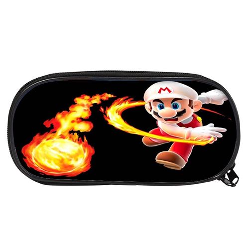 Trousse à crayon Super Mario pour Garçon et Filles (PC5463) 21.5x10x5 cm Multicolore