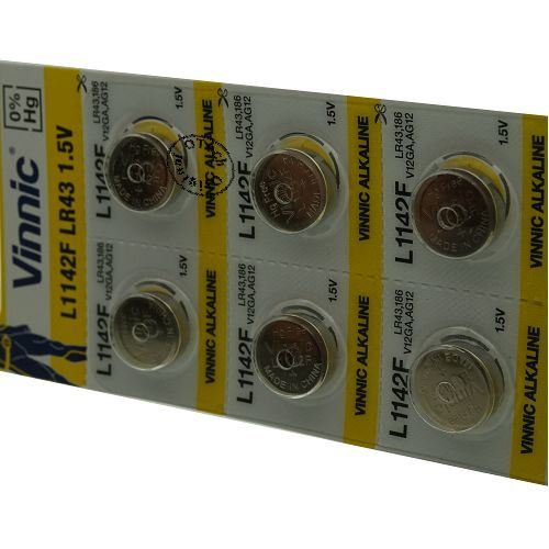 Pack de 10 piles Vinnic compatible avec DIVERS L1142 - Otech