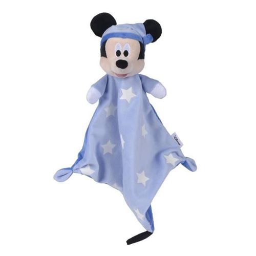 Doudou Mickey phosphorescente (30x30x8cm)