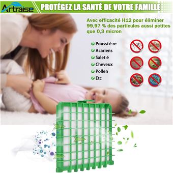 Lntyq 2 Filtres HEPA de rechange pour Rowenta Silence Force RO5762 RO5... pas cher