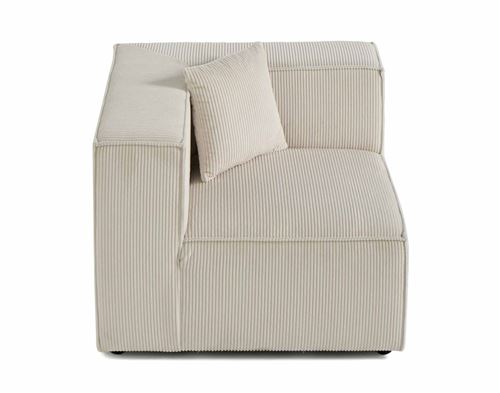 Lisa Design Beige Module D'angle Canapé Modulable - Image 2