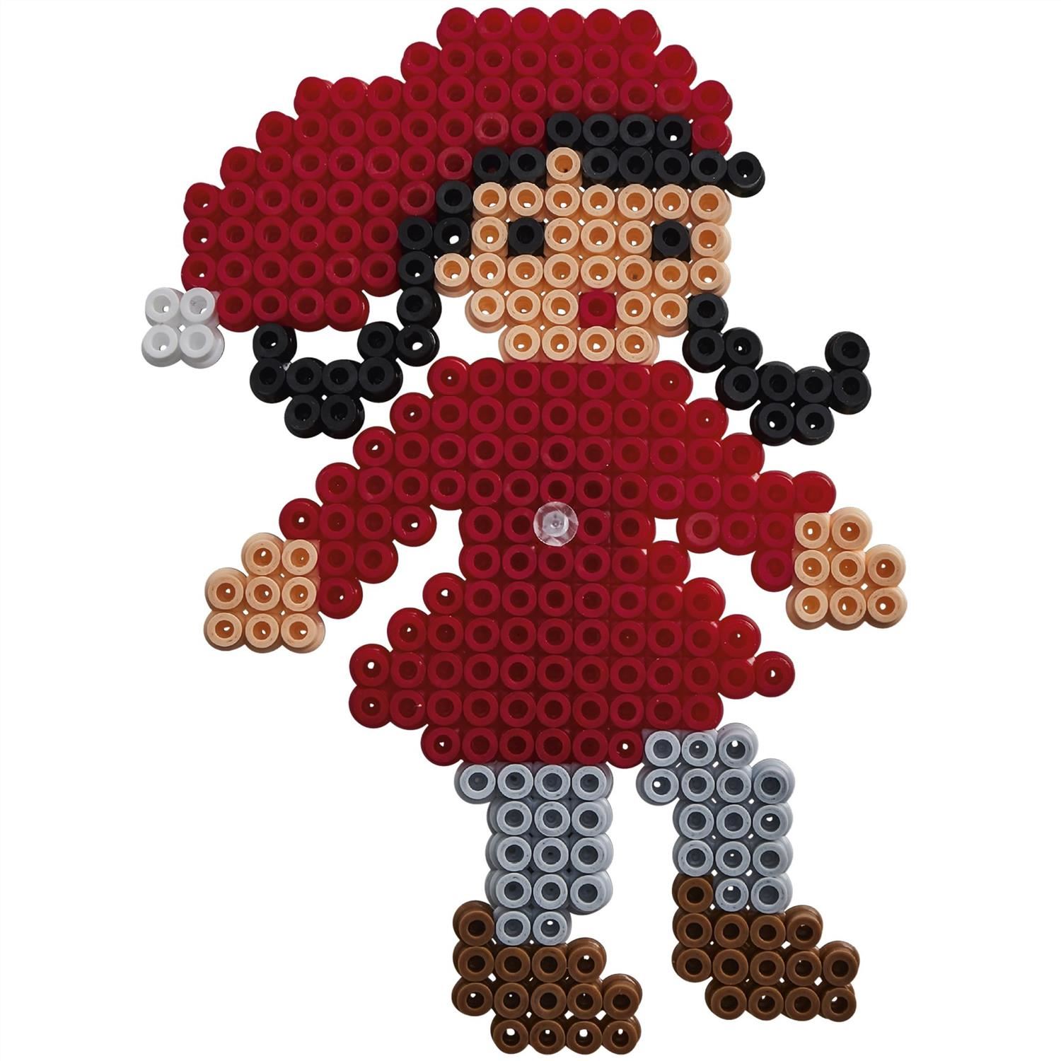 NLMWTI Set De Perles à Repasser 11000 Pièces - 20 Couleurs, Boîte Rangement - Cadeau Créatif Enfant