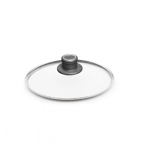 Couvercle en verre rond 30cm S30M - Woll - Transparent - Verre
