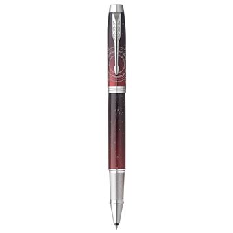 PARKER IM Premium Portal, Stylo roller, Dégradé de rouge, recharge noire pointe fine, Coffret cadeau