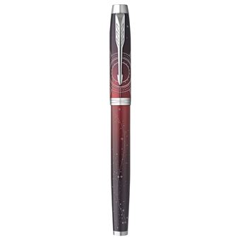 PARKER IM Premium Portal, Stylo roller, Dégradé de rouge, recharge noire pointe fine, Coffret cadeau