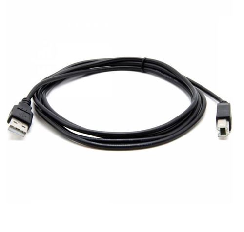 Câble d'imprimante scanner USB 2.0 A mâle vers B mâle - 3 mètre - Epson Xerox HP IBM Brother Canon Lexmark Dell Samsung Lexmark et Autres - Straße Tech ®