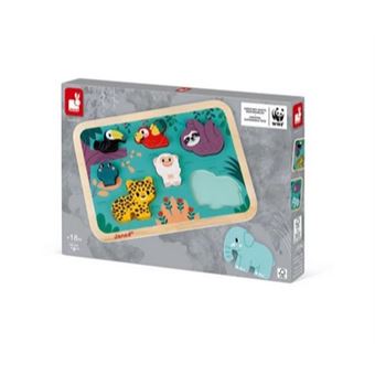 Chunky puzzle jungle janod