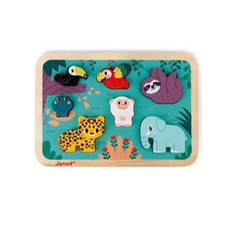 Chunky puzzle jungle janod