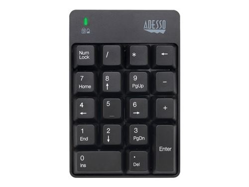 Adesso EasyTouch 6010UB - Pavé numérique - sans fil - 2.4 GHz - US