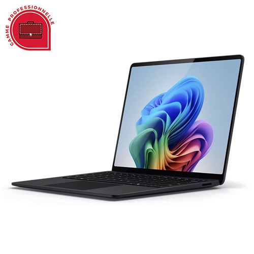 Microsoft Surface Laptop 7 Copilot+ PC Intel Core Ultra 5 236V 35 cm (13.8") Touchscreen 16 GB LPDDR5x-SDRAM 256 GB SSD Wi-Fi 7 (802.11be) Windows 11 Pro French Black