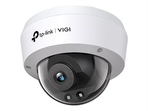 Tp-Link Vigi C240I V1 - Caméra De Surveillance Réseau - Panoramique / Inclinaison - Dôme - À L'Épreuve Du Vandalisme/Imperméable - Couleur (Jour Et Nuit) - 4 Mp - 2560 X 1440 - Montage M12 - Focale Fixe - Lan 10/100 - H.264, H.264+, H.265, H.265+ -
