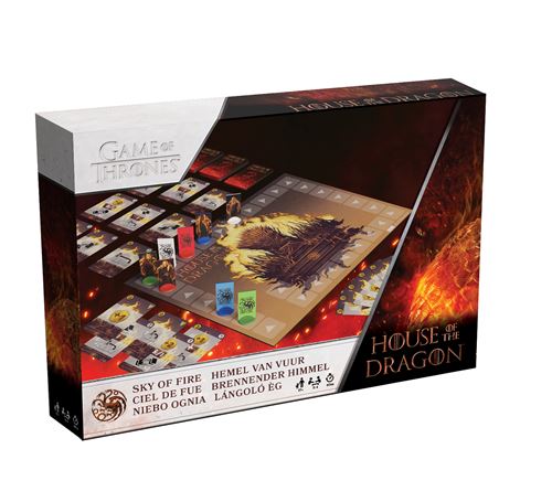 Shuffle - Jeu De Plateau Game Of Thrones: House Of The Dragon Ciel De Feu