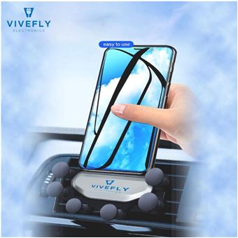Vivefly Electronics Gravity Holder - Support de téléphone de voiture -  Support de téléphone universel pour grille d'aération - Support de téléphone  portable - Support pour téléphone mobile à la Fnac