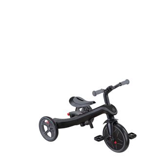 Globber - Tricycle évolutif EXPLORER 4 en 1 DELUXE PLAY - Gris
