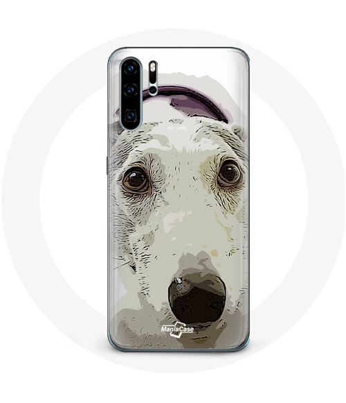 Coque pour Huawei P30 Lévrier greyhound Race de chiens Maniacase
