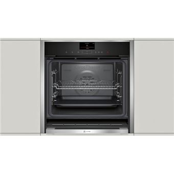 Neff N 90 B47FS22N0 - Four - avec fonction vapeur - intégrable - niche - largeur : 56 cm - profondeur : 55 cm - hauteur : 58.5 cm - avec système auto-nettoyant - classe A+ - acier inoxydable