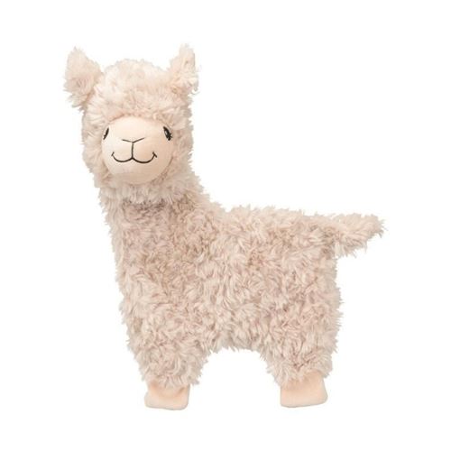 TRIXIE Peluche Lama 40 cm - Blanc casse - Pour chien