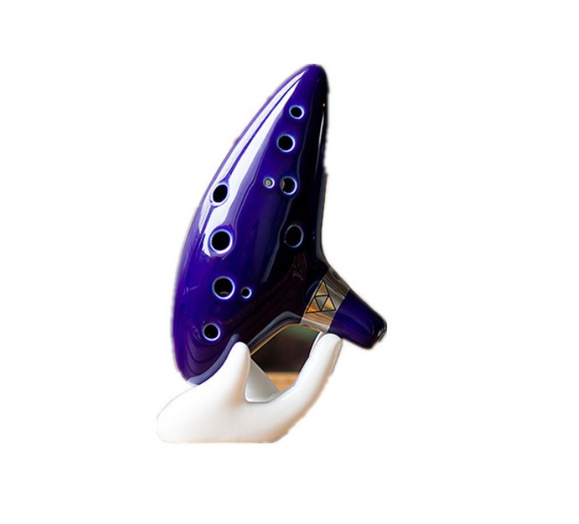 Ocarina Céramique 12 Trous Alto C - Instrument Débutant Ocarina Céramique 12 Trous Alto C - Instrument Débutant