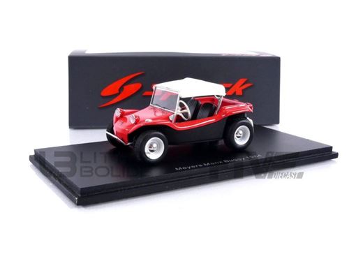 Voiture Miniature de Collection SPARK 1-43 - BUGGY Meyers Manx - 1964 - Red - S0847
