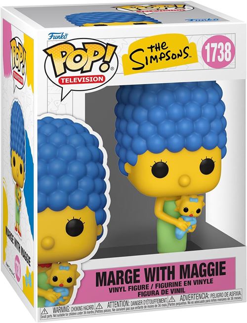 Non Communiqué Jaune Figurine Funko Pop! | Les Simpsons | S11 Marge