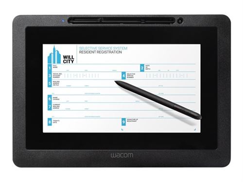 Wacom DTU-1031AX - Numériseur avec Écran LCD - 22.3 x 12.5 cm - électromagnétique - filaire - USB
