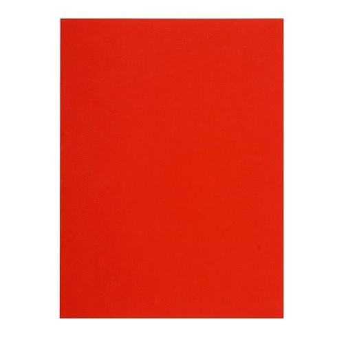 Sous-chemises recycl&eacute;es 80 g Flash 22 x 31 cm couleurs - Paquet de 100 - rouge - Rouge -