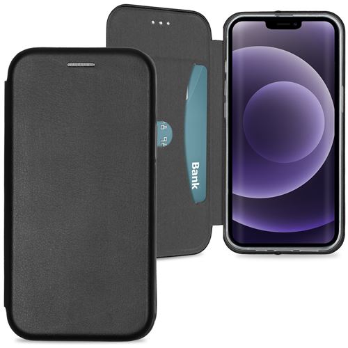 Étui de téléphone portefeuilSlim Folio pour iPhone 13 - Noir Générique