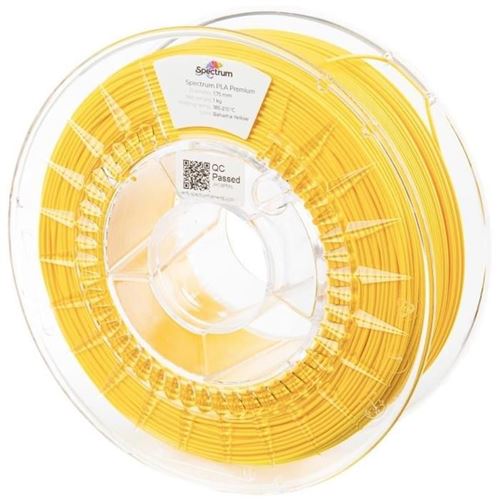 Spectrum 3D Filament / PLA Premium / ? 1.75 mm / Bahama Yellow / 1 kg