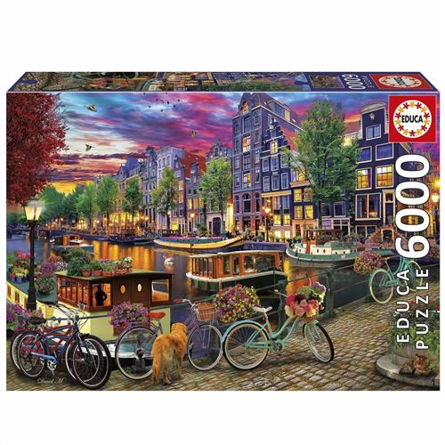 Non Communiqué Puzzle 6000 Pièces : Cyclisme À Amsterdam